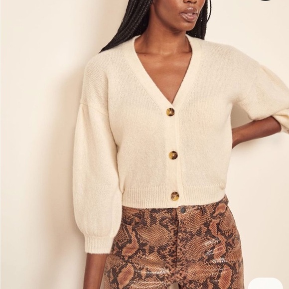 Reformation 100% Cashmere Cardigan - Picture 2 of 6